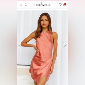 Hello Molly rose heavy heart mini dress